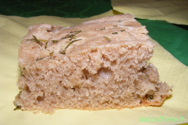 trancio di focaccia