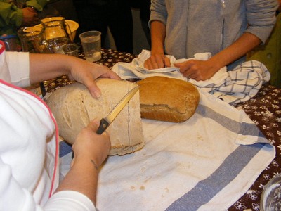 Il taglio del pane